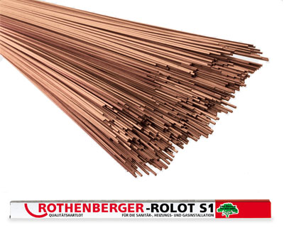 Твердый припой Rolot® S1 для пайки латуни, красной бронзы Твердый припой Rolot S1