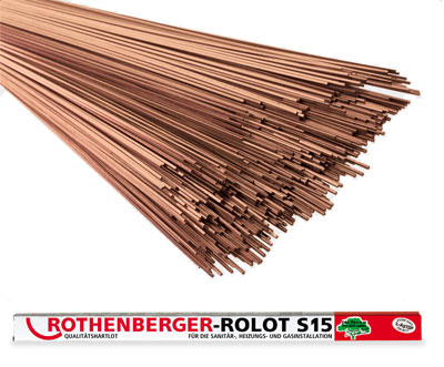 Cеребряный припой Rolot® S 15, L-AG 15 Твердый припой Rolot S 15